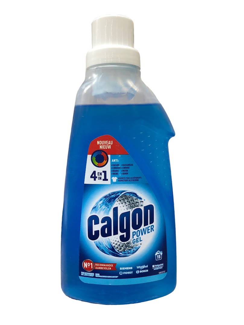 Calgon Gel 750ml – Pouvoir 4en1, Protection Lave-linge & Linge