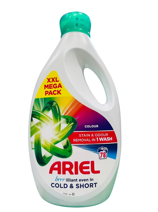 Ariel Vloeibaar Wasmiddel 2,418L (78 wasbeurten) – Colour Bescherming & Krachtige Reiniging
