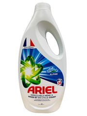Ariel Vloeibaar Wasmiddel 1,530ml (34 wasbeurten) – Alpine voor Stralend Schone & Fris Ruikende Was