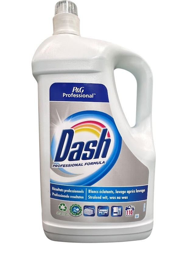 Dash Liquid 4,95L – 110 Wasbeurten, Professional Regular, Krachtige Reiniging & Frisheid
