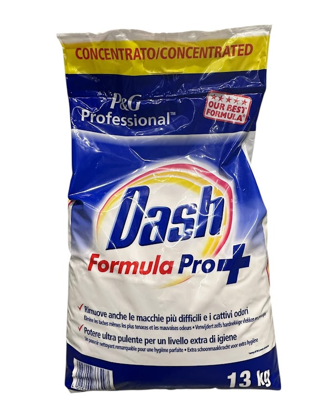 Dash Poudre 13kg – Formule Pro+, Nettoyage Puissant & Résultats Professionnels