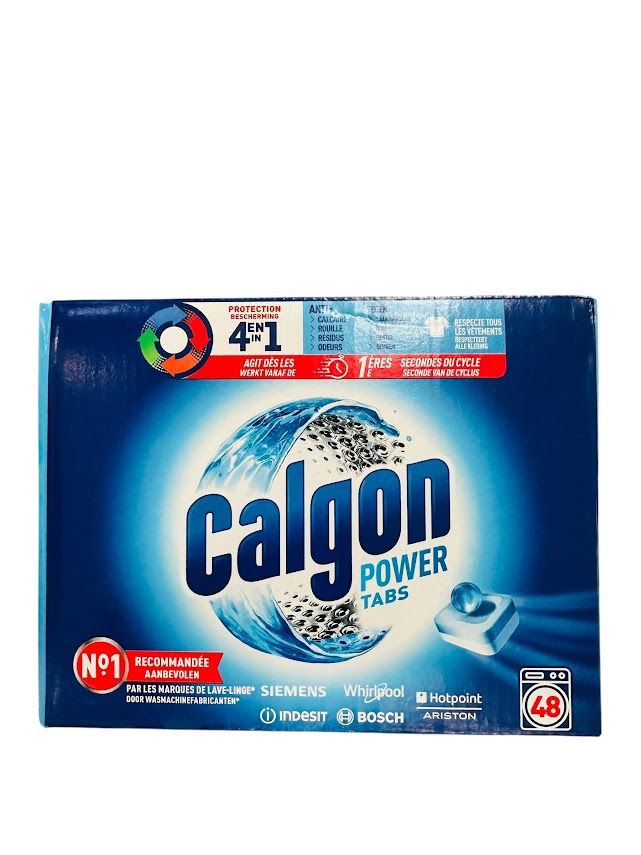 Calgon Power 4in1 – 48 Tabs / 624g – Anti-Kalk & Bescherming voor Wasmachines