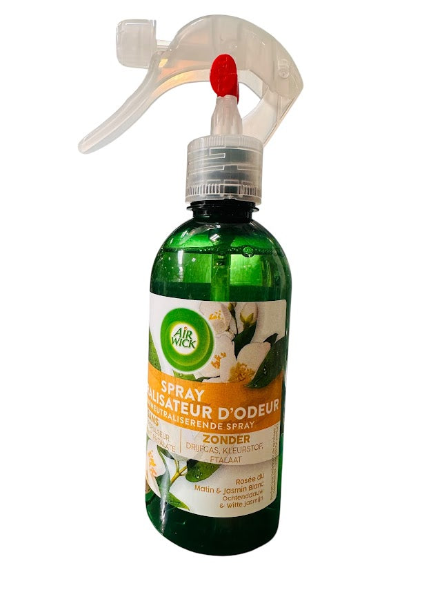 Airwick Spray – 237ml – Neutraliserende Geur – Directe Luchtverfrisser - Eucalyptus & Freesia / Lavendel / Ochtenddauw & Witte Jasmijn