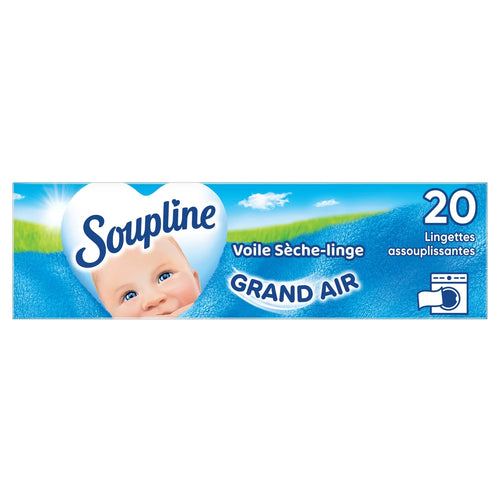 SOUPLINE wasverz.doekjes hemels fr. 20st