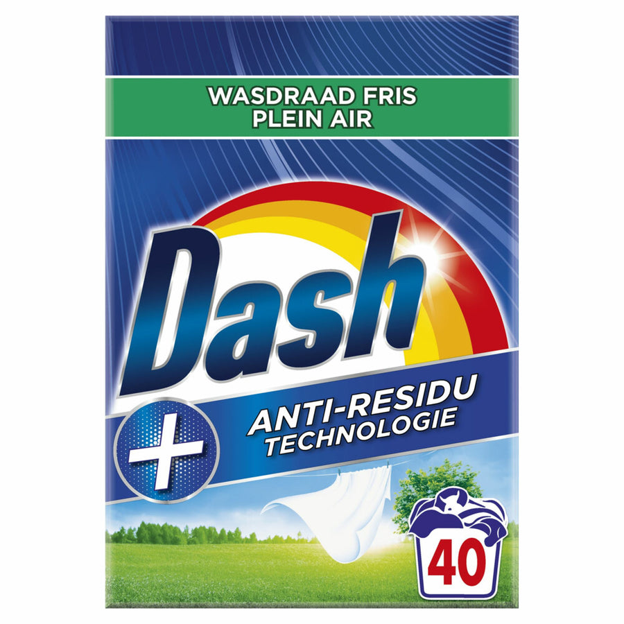 Dash Washing Powder Fresh Linen 2.4 kg – 40 Washes, Powerful Cleaning & Long-lasting Freshness