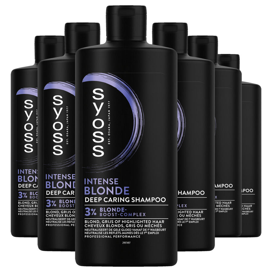 Syoss Shampoo Intense Volume 440 ml — Voordeelpak 6 stuks
