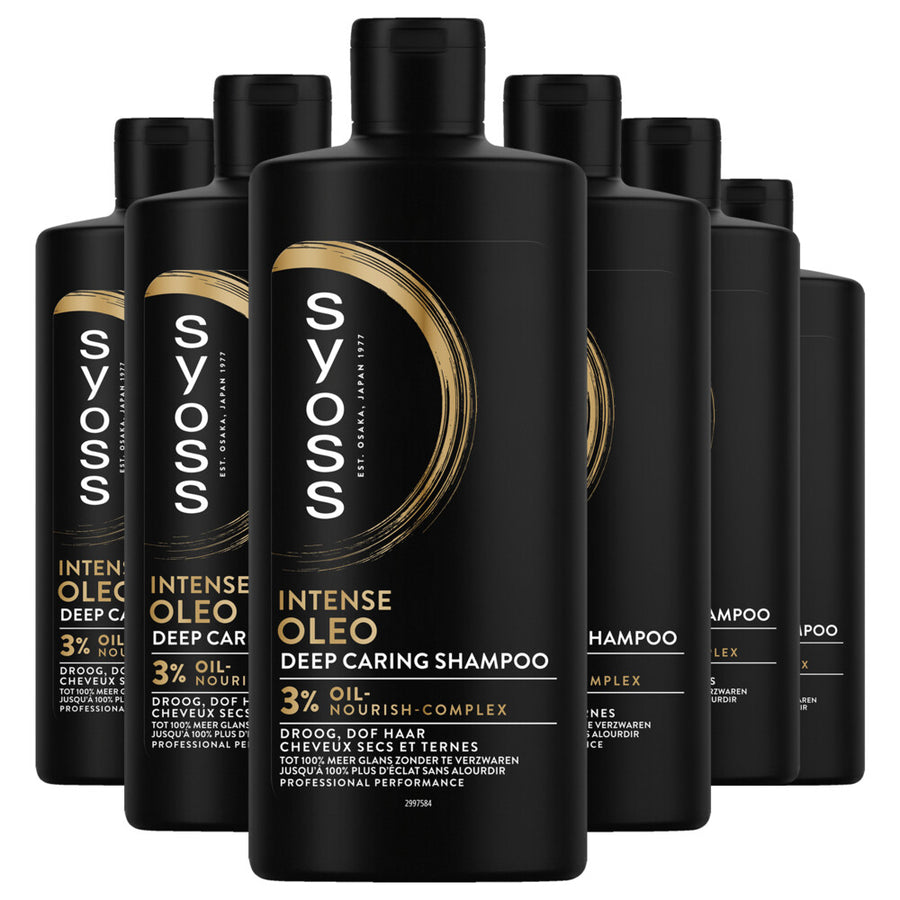 Syoss Shampoo Intense Oleo 440 ml — Voordeelpak 6 stuks