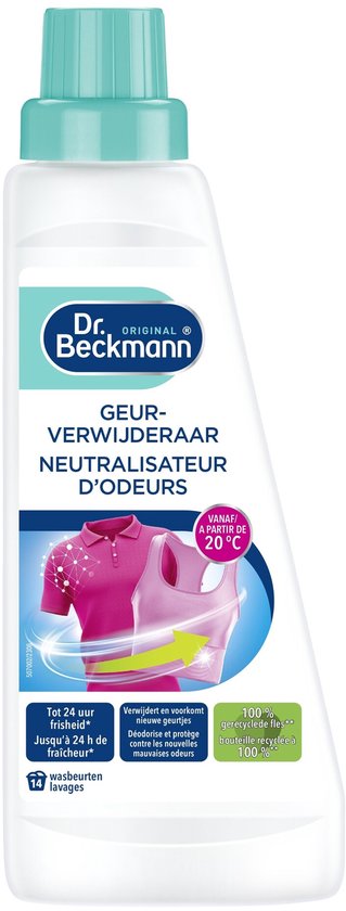 Dr. Beckmann Geurverwijderaar 500 ml – Verwijdert Zweet- en Rookgeuren uit Textiel