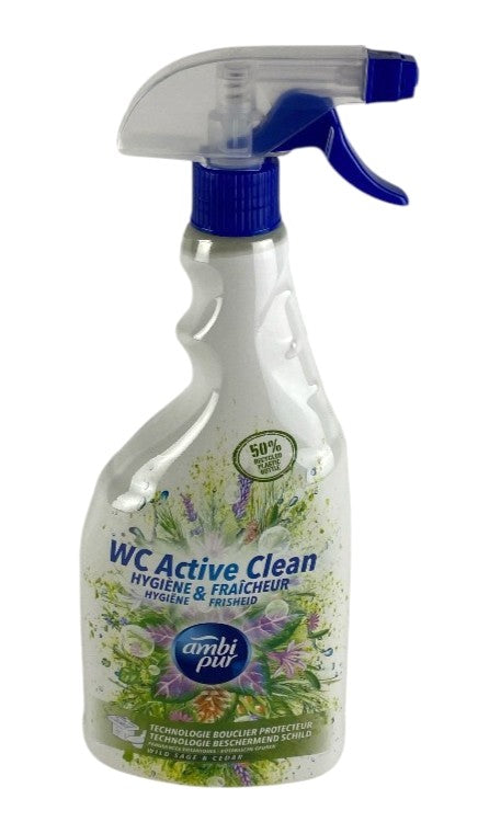 Ambi Pur Spray Désodorisant Sauge Sauvage 750ml – Fraîcheur Longue Durée au Parfum Délicat de Sauge