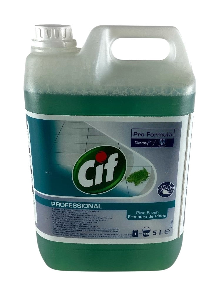 CIF All-Purpose Cleaner Pine Scent 5L – Powerful Cleaning for Floors and Surfaces