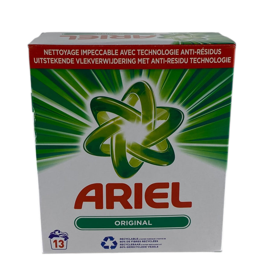 Ariel Waspoeder Original 780g – 13 Wasbeurten | Krachtige Vlekverwijdering en Frisse Was