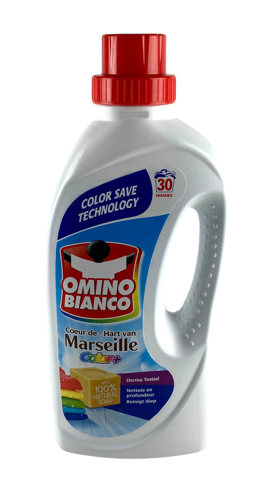 Omino Bianco Color Wasmiddel 1,5L – 30 Wasbeurten | Bescherming voor Gekleurde Was