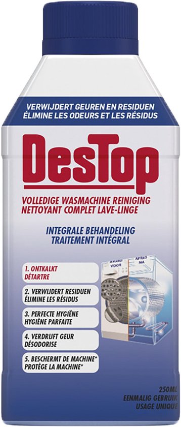 Destop volledige wasmachine reiniging integrale behandeling 1x 250ml