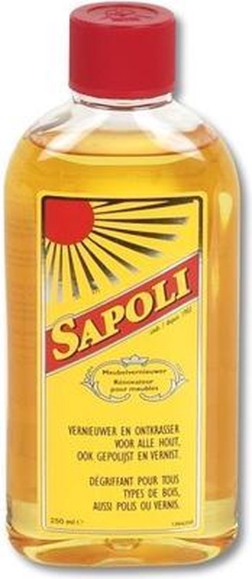 Rénovateur Meubles Sapoli - 250ML - LÉGER - ERES 38405 - élimine les taches et rayures du bois