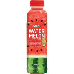 OKF Aloe Vera Drank Watermeloen 500ml | 20 Stuks per Koli