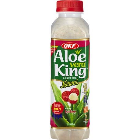 OKF Aloe Vera Drank Lychee 500ml | 20 Stuks per Koli