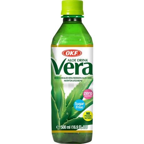 OKF Aloe Vera Drank Suikervrij 500ml | 20 Stuks per Koli