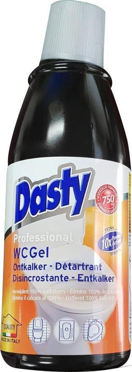 Dasty . Professional wc gel. Ontkalker. 750 ml