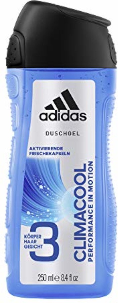 Adidas Climacool Homme Gel Douche 250ml | Fraîcheur & Longue Durée