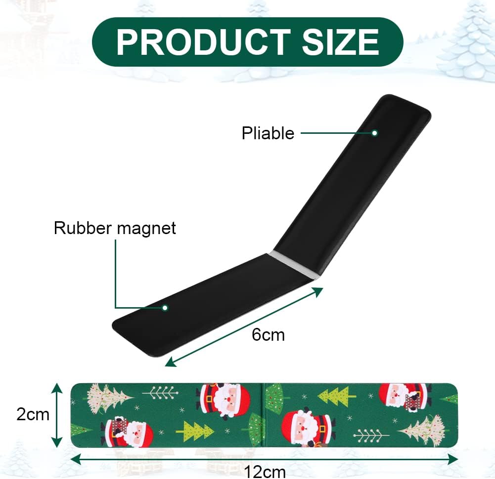 Magnetische Kerstboekenleggers – Set van 30 | Kinderboekmarkeringen, Feestzakjes & Cadeautjes