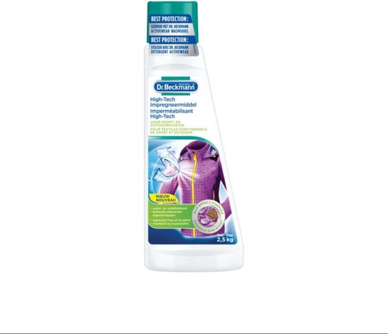 Dr. Beckmann High Tech Impregneermiddel 250 ml – Waterafstotend voor Textiel