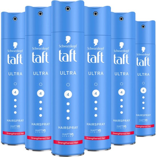 Taft Haarlak Ultra 250 ml — Voordeelpak 6 stuks