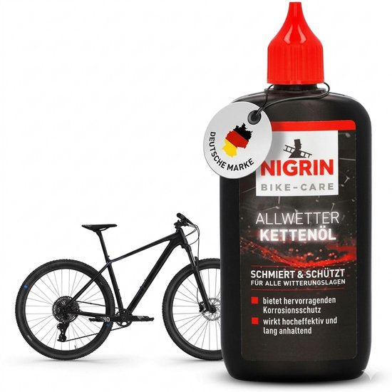 Nigrin Fietskettingolie 100 ml – Smeermiddel voor Fietsketting
