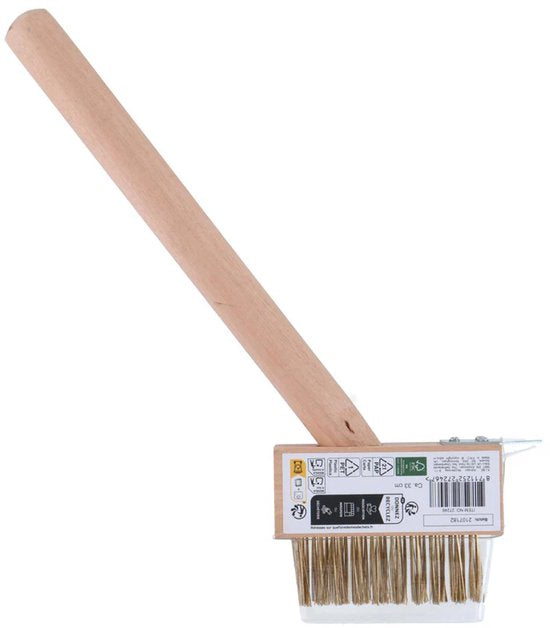 Kinzo Houten Bezem met Lange Steel