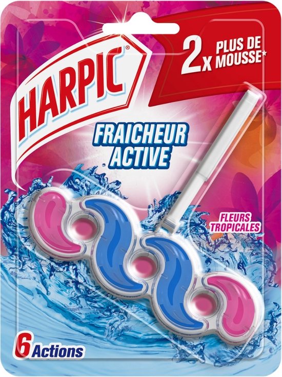 Harpic Toiletblok Tropische Bloemen – 250 Spoelbeurten