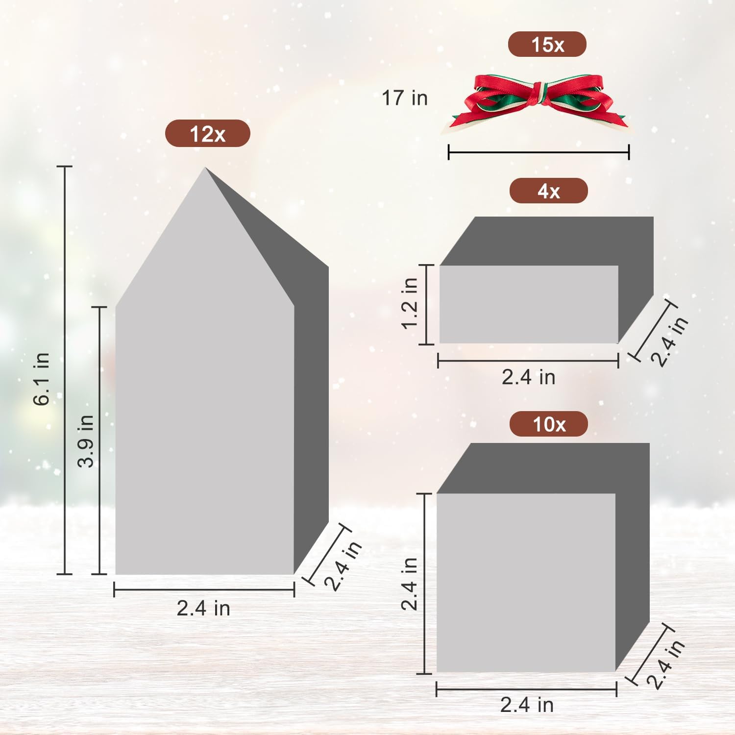 Adventskalender om Zelf te Vullen – 25 Genummerde Dozen met 25 Motieven | DIY Adventskalender 2025