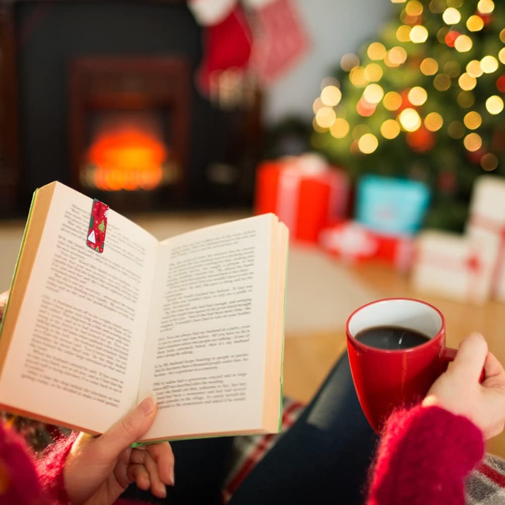 Magnetische Kerstboekenleggers – Set van 30 | Kinderboekmarkeringen, Feestzakjes & Cadeautjes