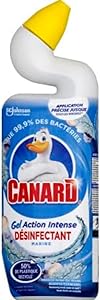 CANARD WC-Eend Action Gel Verwijdert Vlekken & Geuren - Marine - 750ml