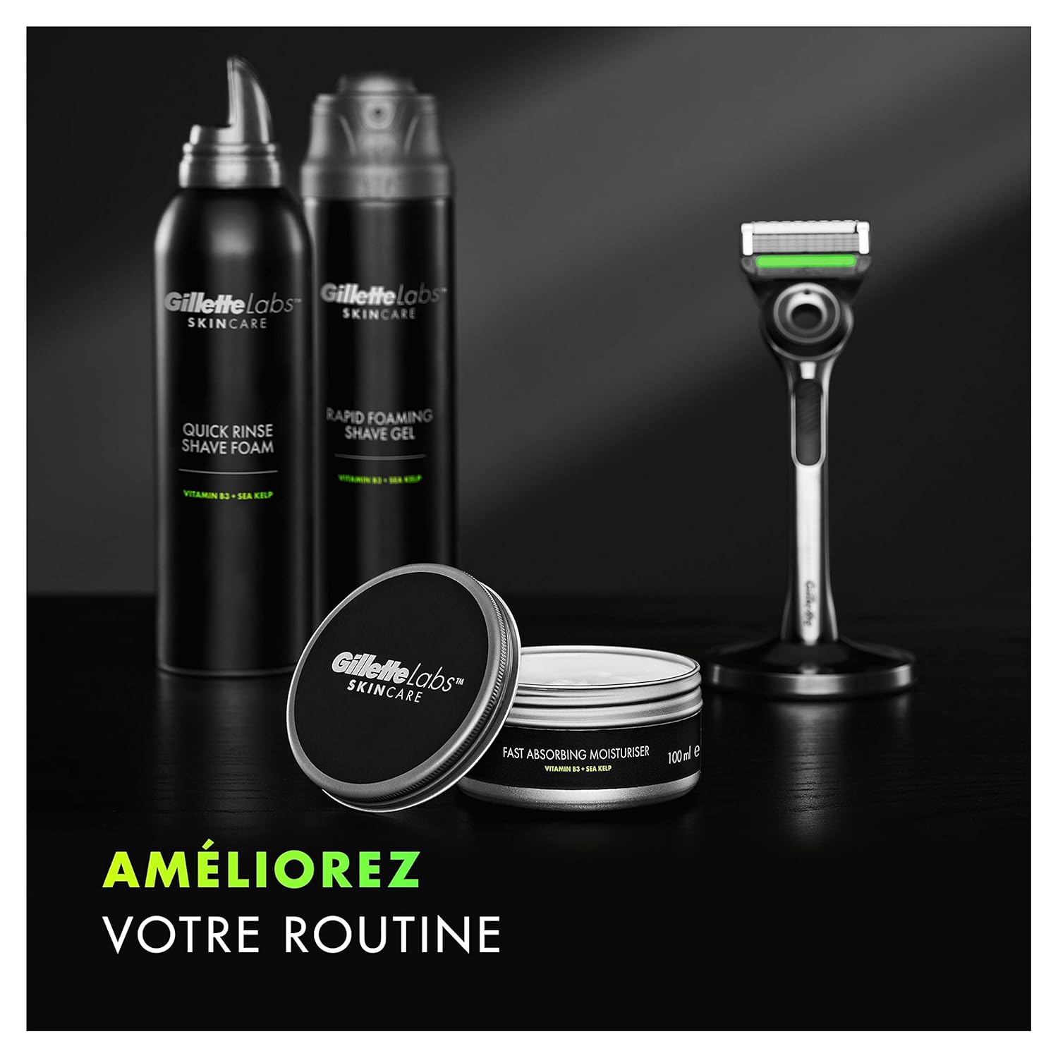 GilletteLabs Snel Absorberende Hydraterende Crème Van Gillette - Ultra-lichtgewicht - 100ml