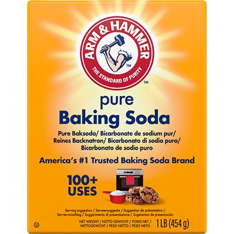 ARM&HAMMER Bicarbonate de Soude (Bicarbonate de Sodium) | Agent Levant pour la Cuisson | 12*454g