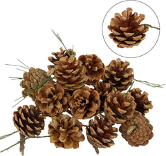 Natuurlijke Kerst Tafeldecoratie – Besjes & Dennenappels | Advent Versiering & DIY Kerstkrans Decoratie