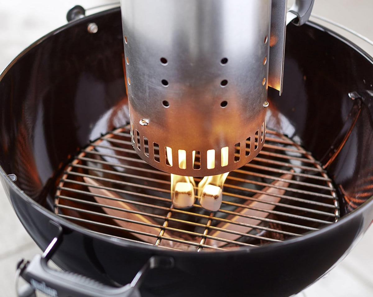 Weber 7416 Rapidfire Brikettenstarter – Kolenstarter voor Barbecue – Snel & Eenvoudig Ontsteken van Houtskool