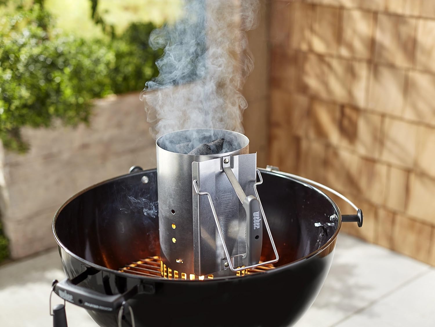 Weber 7416 Rapidfire Brikettenstarter – Kolenstarter voor Barbecue – Snel & Eenvoudig Ontsteken van Houtskool