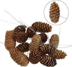 Natuurlijke Kerst Tafeldecoratie – Besjes & Dennenappels | Advent Versiering & DIY Kerstkrans Decoratie