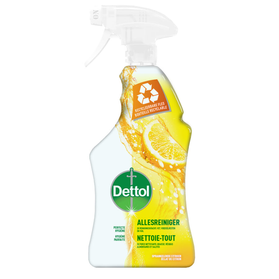 Dettol Power &amp; Fresh Spray Lemon &amp; Lime All Purpose Cleaner 500ml