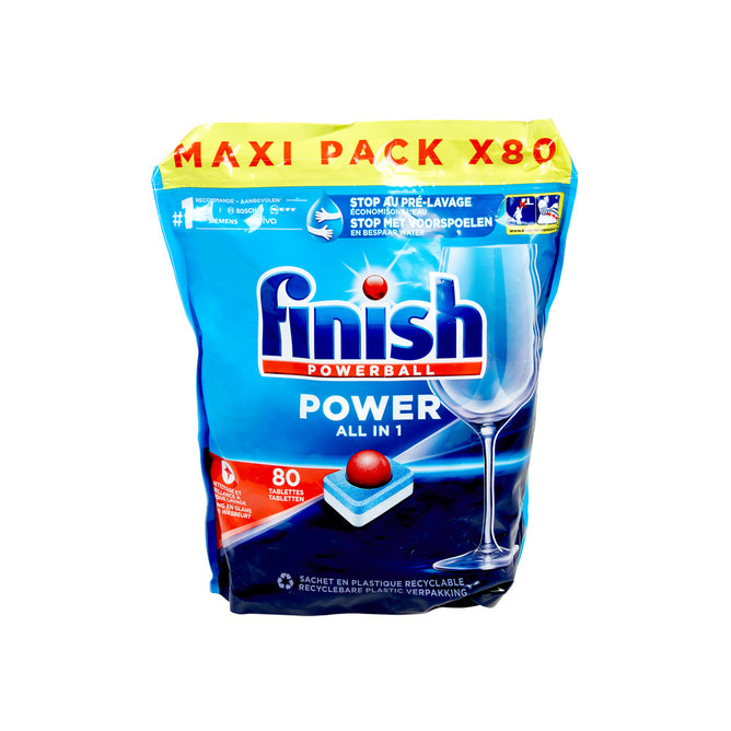 FINISH POWER AIO vaatwastablet.reg - 80pcs