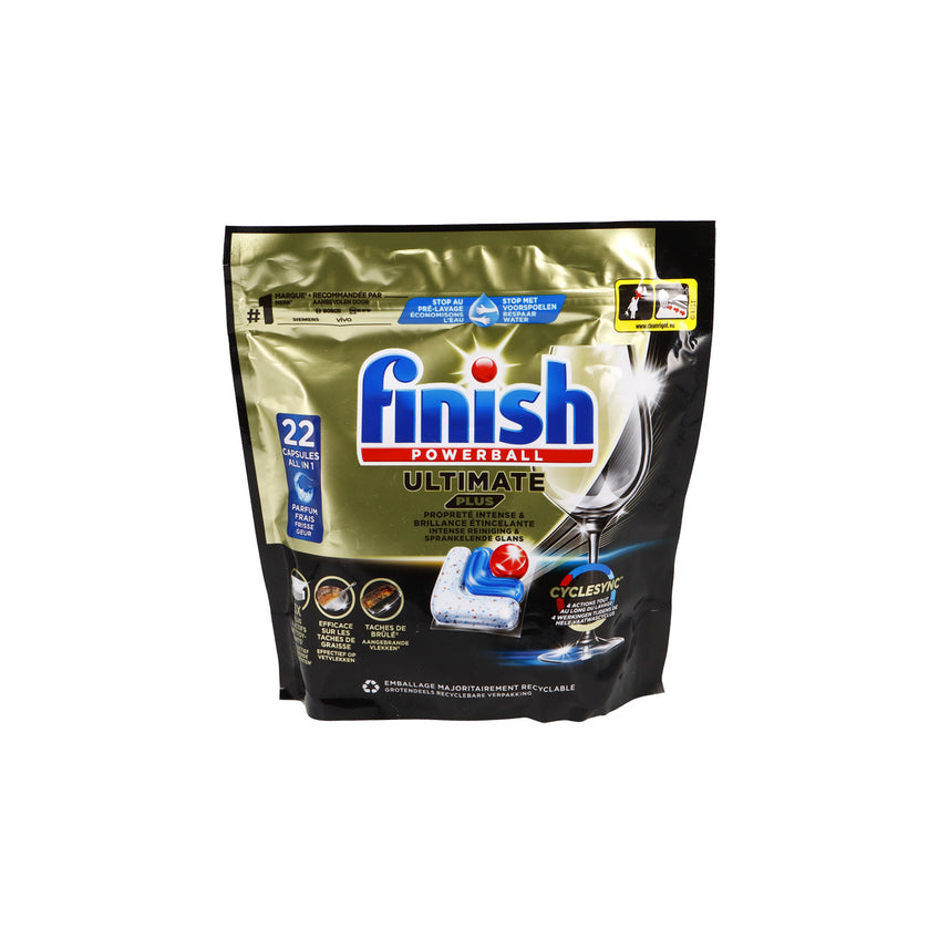 FINISH ULTIMATE PLUS dishwasher. Ain1 - 22pcs