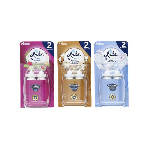 GLADE SENSE&SPRAY refill ass. - 2pcs