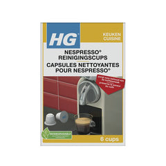 HG Nespresso cleaning cups - 6pcs