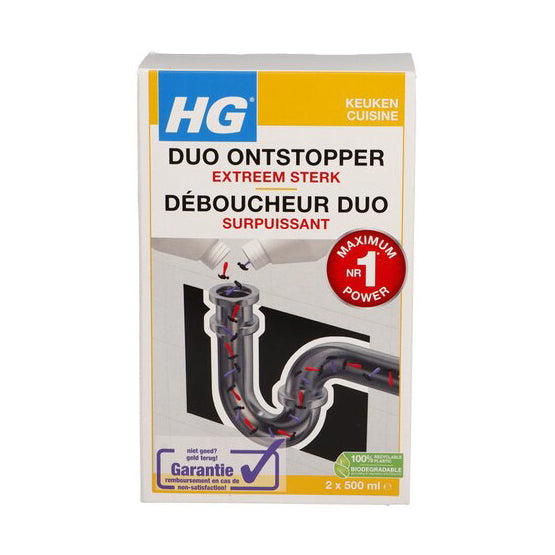 HG duo unblocker - 2x500ml