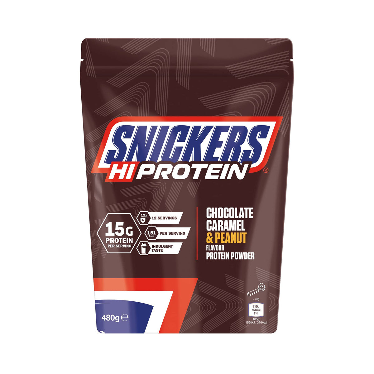 Hi Protein Snickers – Protein Powder Chocolate, Caramel & Peanut