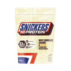 Hi Protein Snickers – Protein Powder White Chocolate, Caramel & Peanut