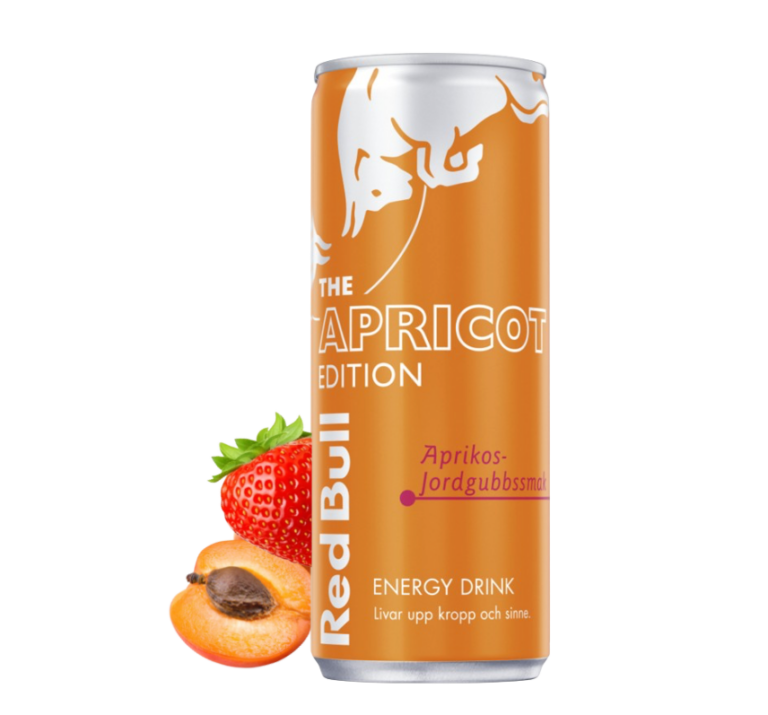Red Bull Energy Drink L'édition Abricot 12 x 250 ml