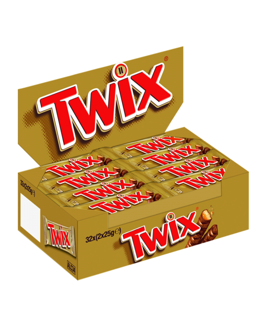 Chocolat TWIX 50g x 32 pièces