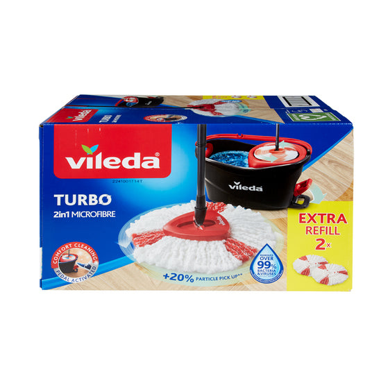 VILEDA Easy Wring & Clean Turbo - 100% microfiber