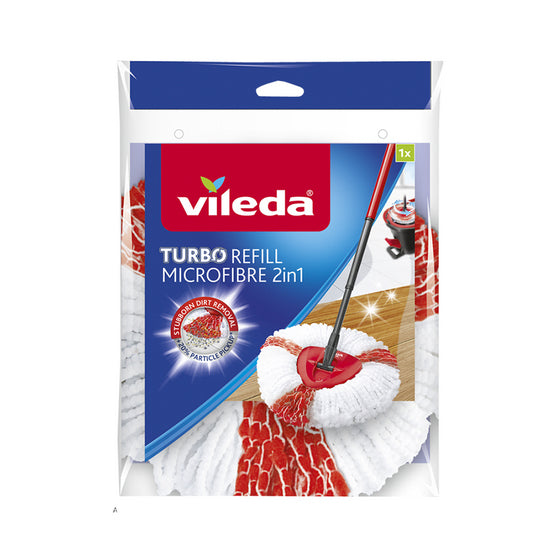 VILEDA Easy Wring&Clean turbo 2in1 replacement - 100% microfiber